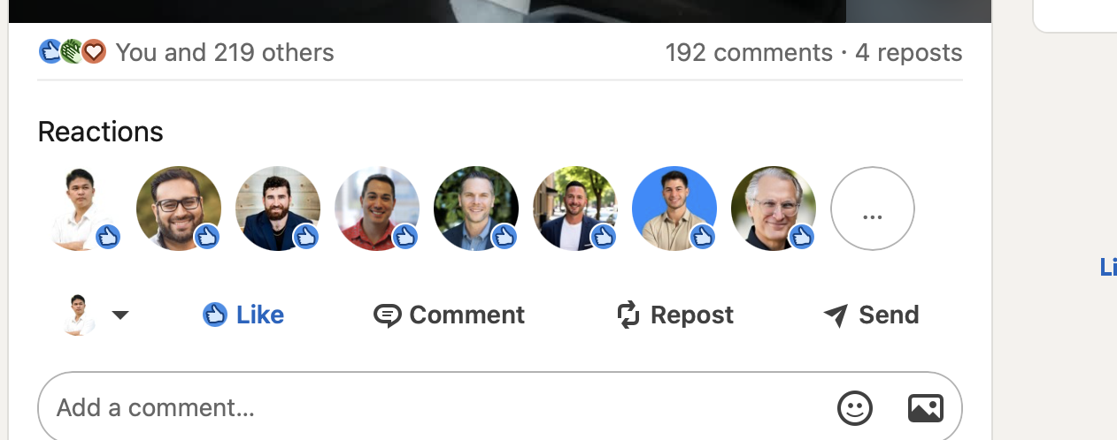 It crushed on LinkedIn.